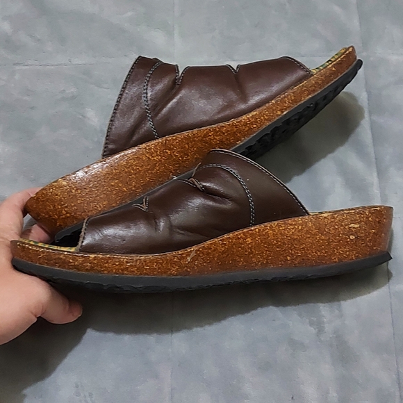 Think! Leather Sandals - Picture 8 of 9